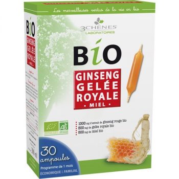Ginseng + Geleia Real Bio 30 Ampolas