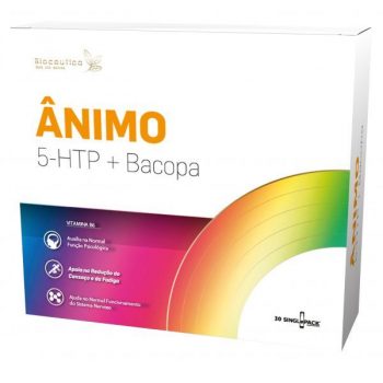 Ânimo 5-HTP + Bacopa 30 Ampolas
